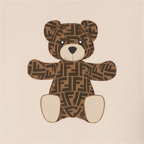 fendi teddy bear t shirt|Fendi.